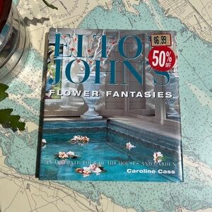 Vintage 1997 Elton John's Flower Fantasies by Caroline Cass
